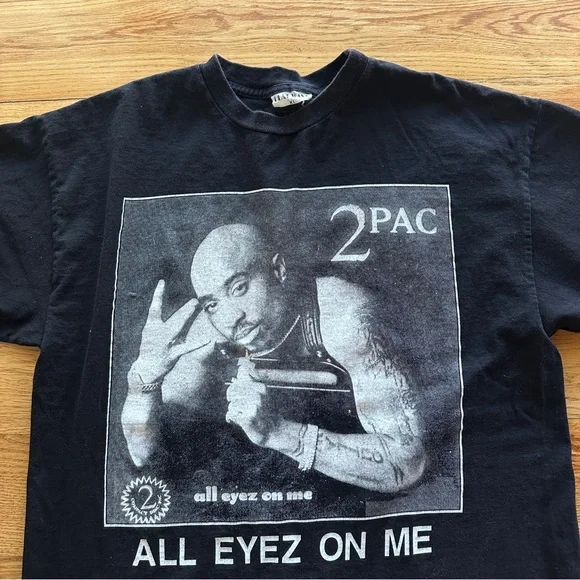 VINTAGE 2PAC ALL EYEZ ON ME MEN’STSHIRT MADE IN USAXL